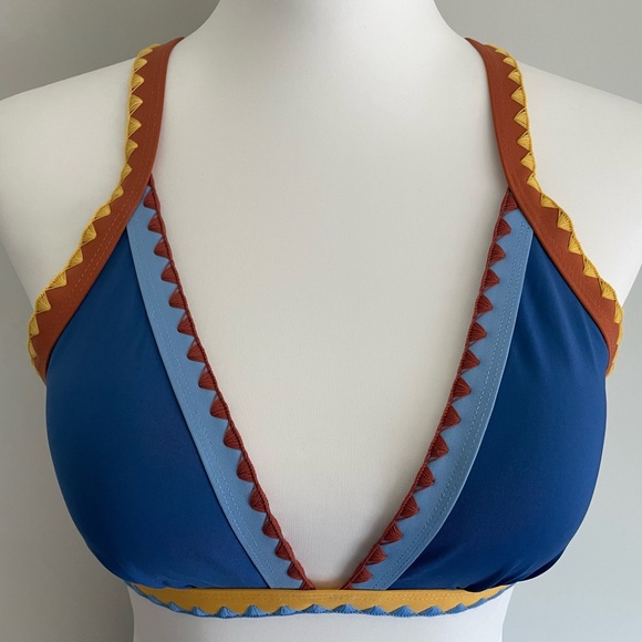 Lucky Brand Avila Hipster Cross Back Bikini Large NWT - Picture 8 of 15